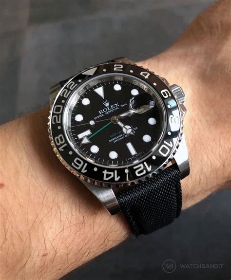 rolex gmt cuoio strap